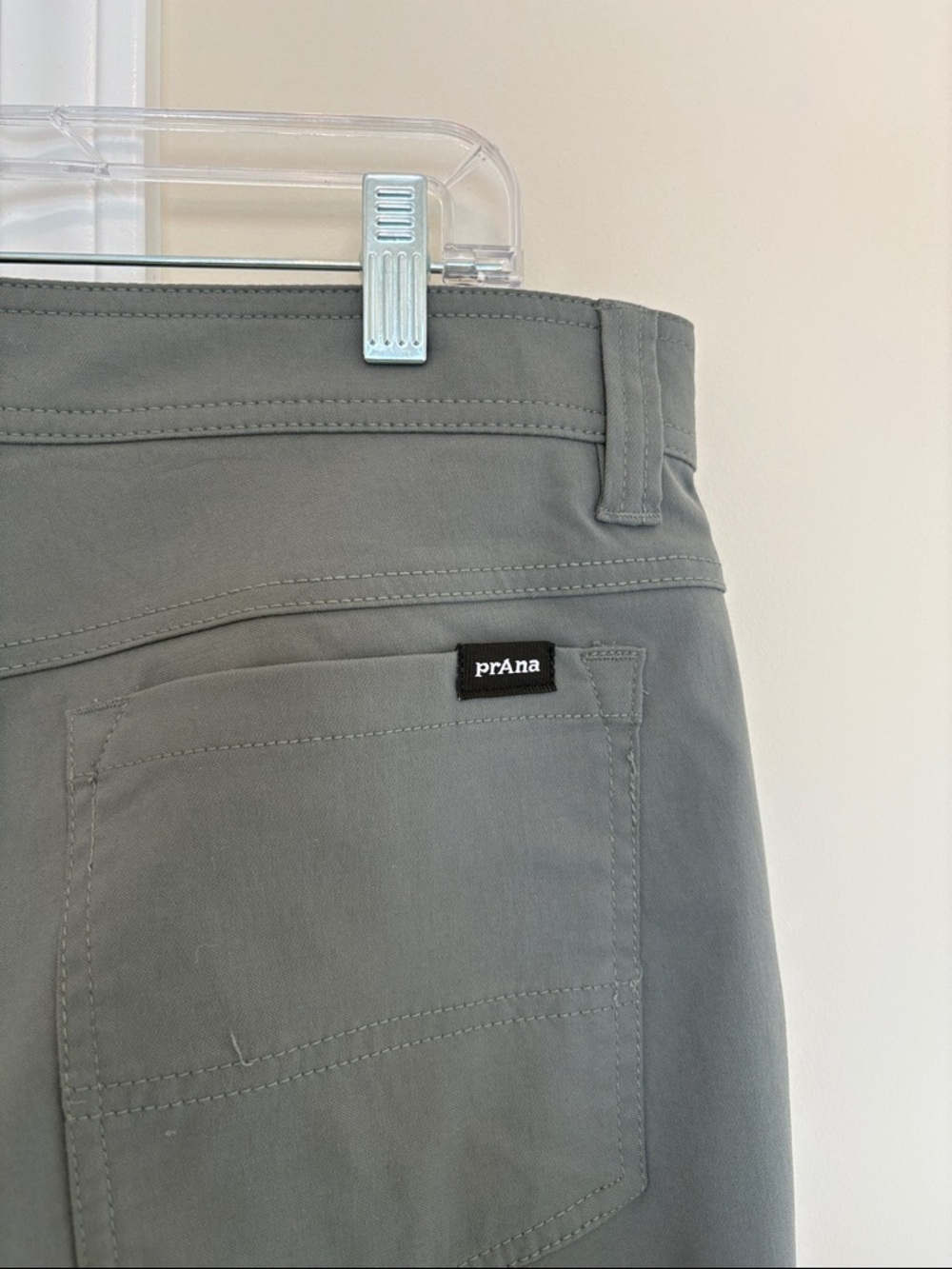 PrAna Brion Pants Men’s Size 34x32 Standard Straight in Thyme Green - Picture 7 of 9